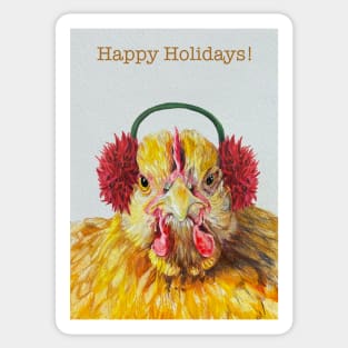 Margie, Holiday Chicken Sticker